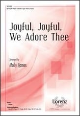 Joyful, Joyful We Adore Thee SATB choral sheet music cover